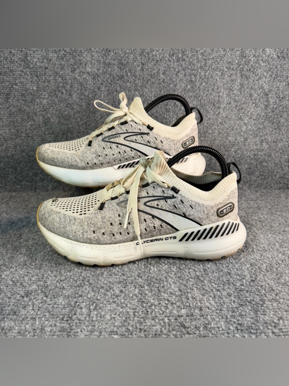 Brooks Glycerin StealthFit GTS 20 Gray Womens 8.5 Running Shoes